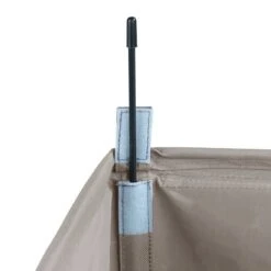 Wenko Sac à Linge Trivo -Wenko waeschesammler trivo kunstfaser hellgrau 4837196